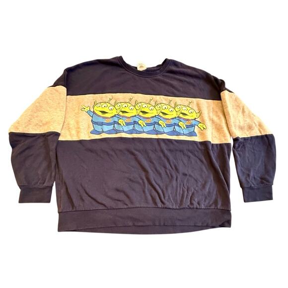 Disney Pixar Toy Story Aliens Panel Sweatshirt - Picture 1 of 4